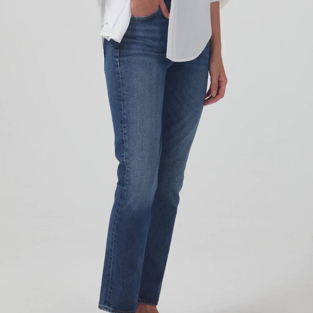 Citizens of Humanity Charlotte High Rise Straight Jeans – Size 24